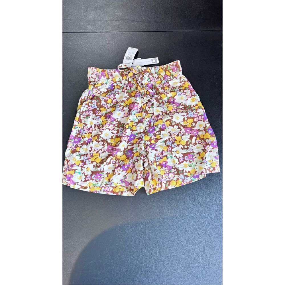 Sanctuary Women's Floral Print Side-Pocket Shorts Sunny Field Size XS NWT P1-90